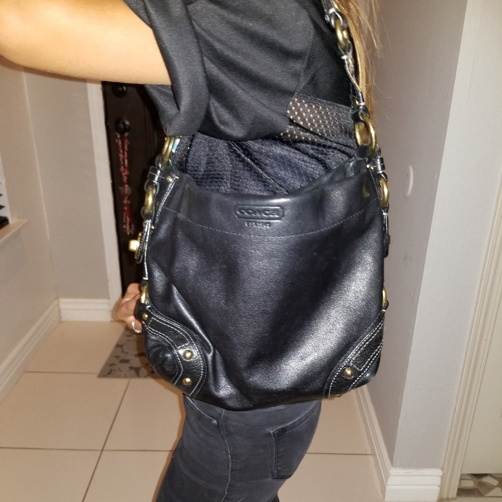 Authentic and super fancy Coach purse